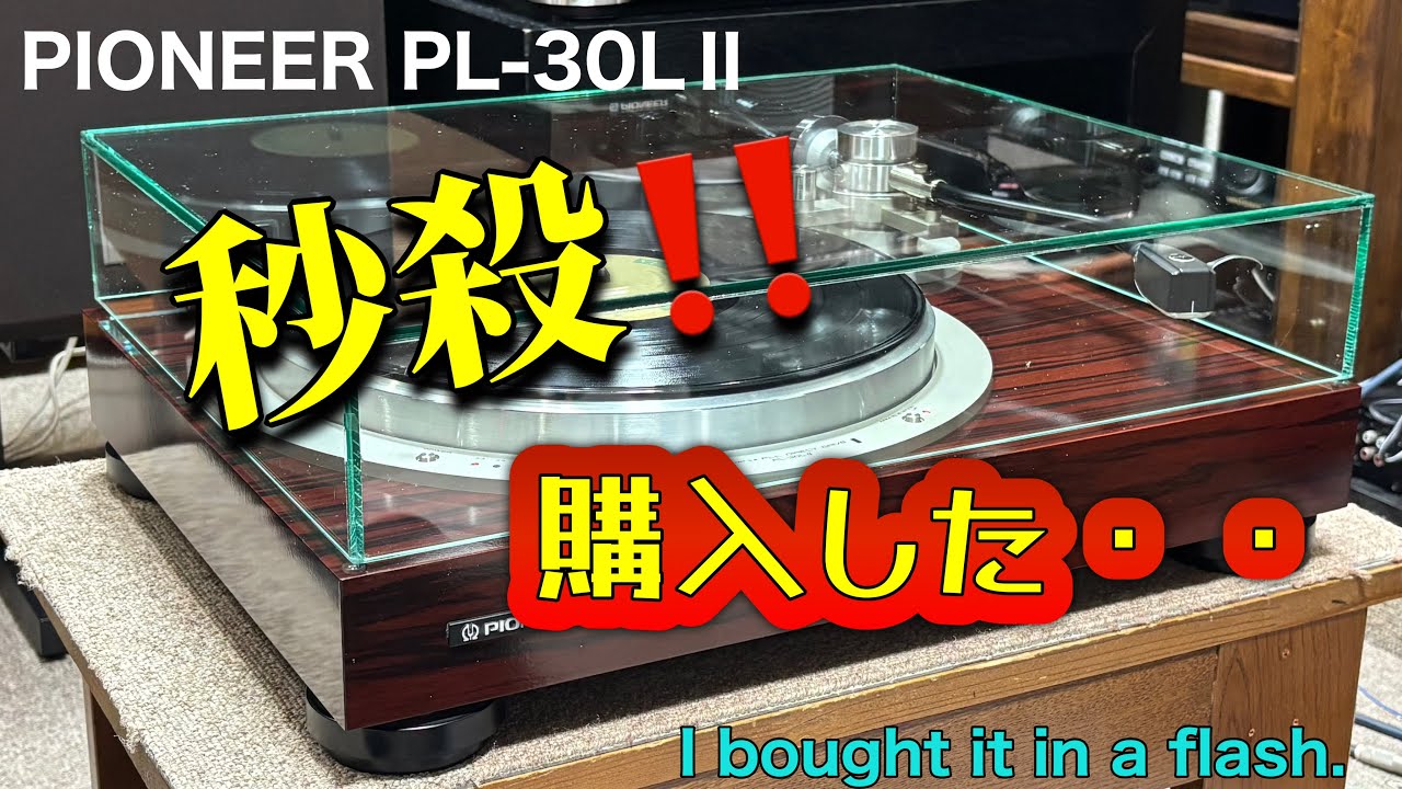 オーディオ試聴動画 Diatone P-610B 初期型8Ω Sansui格子柄小型箱