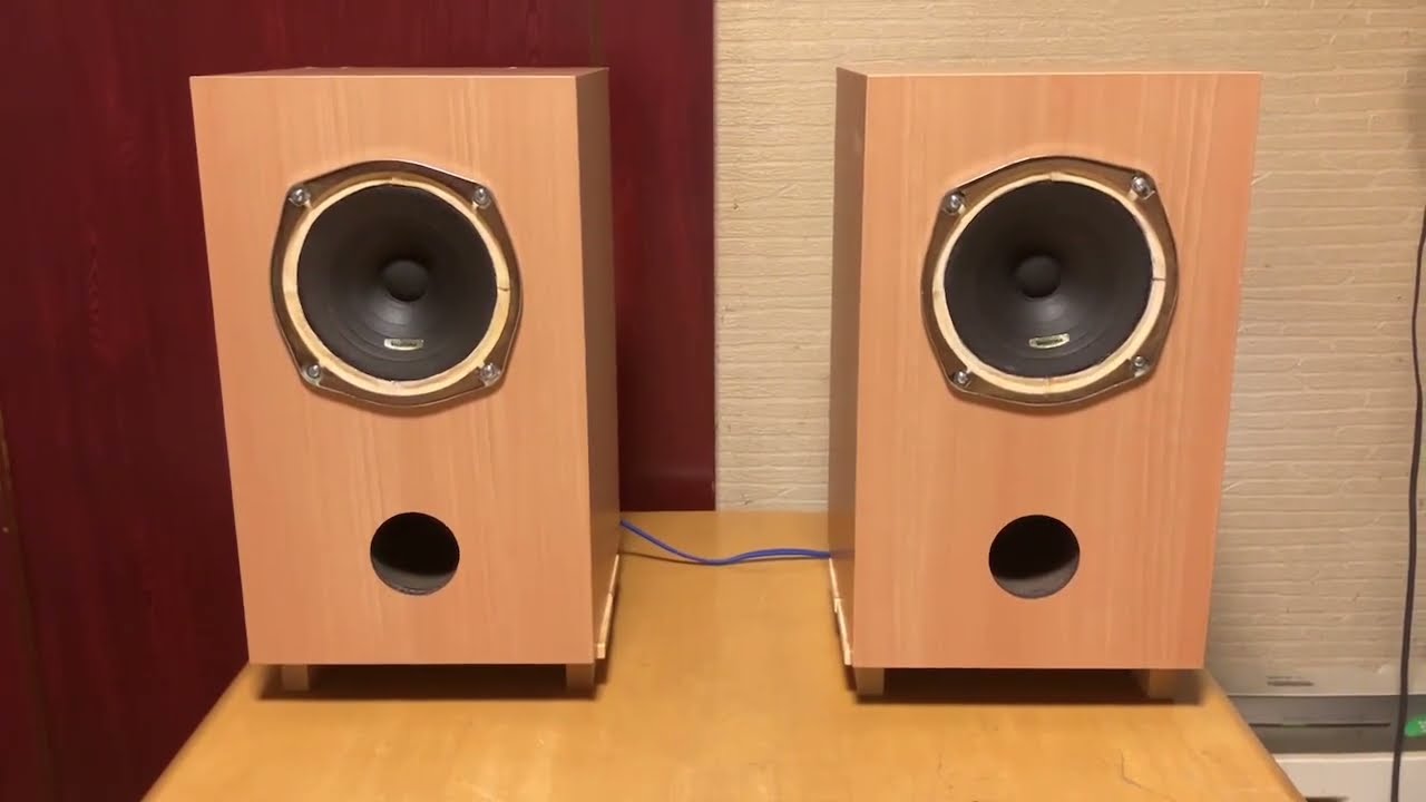 オーディオ試聴動画 Diatone P-610B使用市販箱 自作スピーカー(ダイヤ