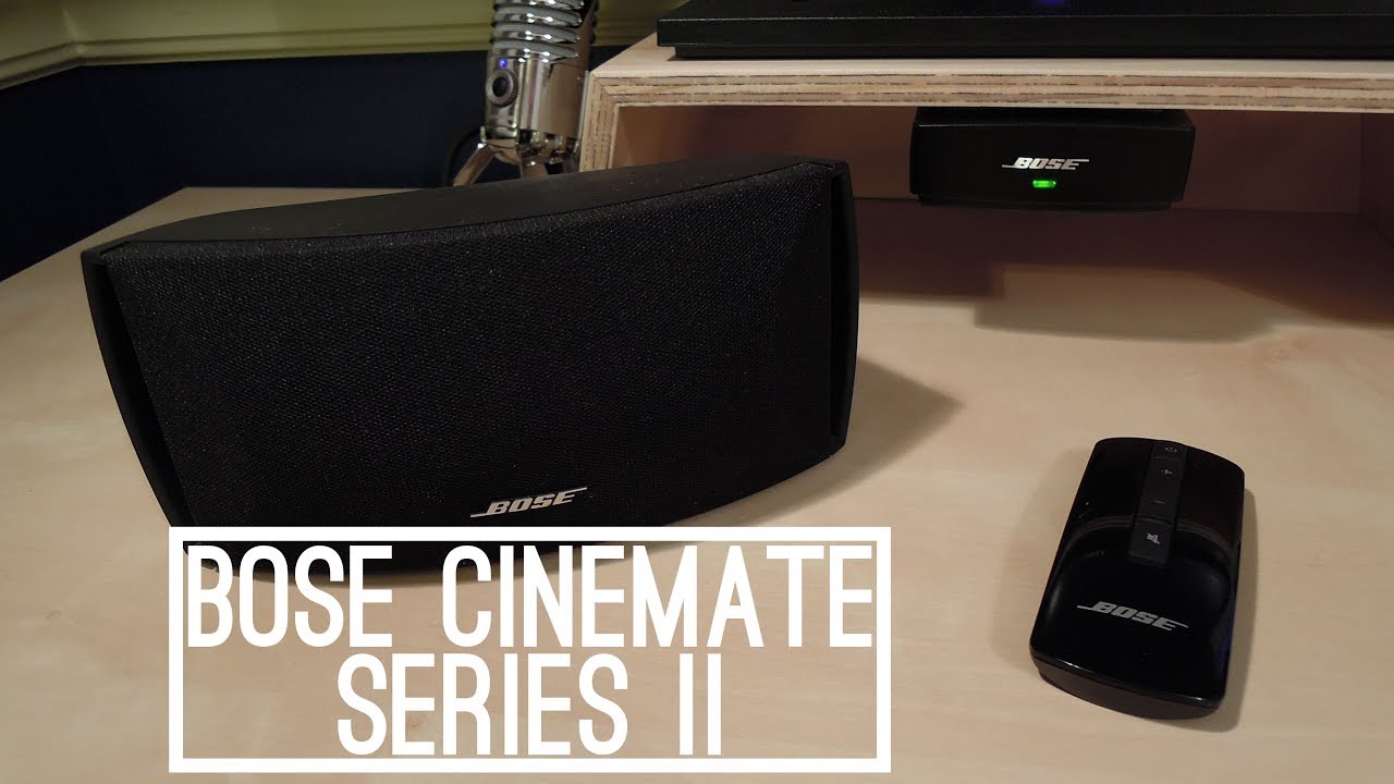 Bose CineMate Series II: Review - YouTube