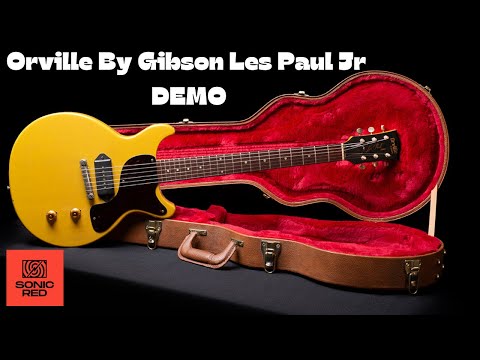 Orville by Gibson Les Paul Junior 1990 - SONIC RED (English