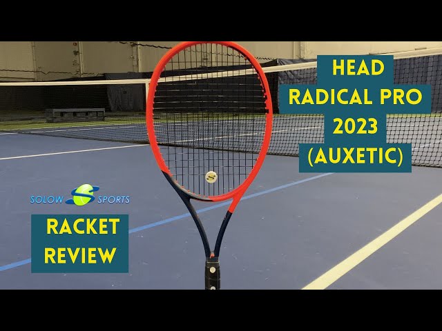 Head Radical Pro 2023 Auxetic Tennis Racket Review - YouTube
