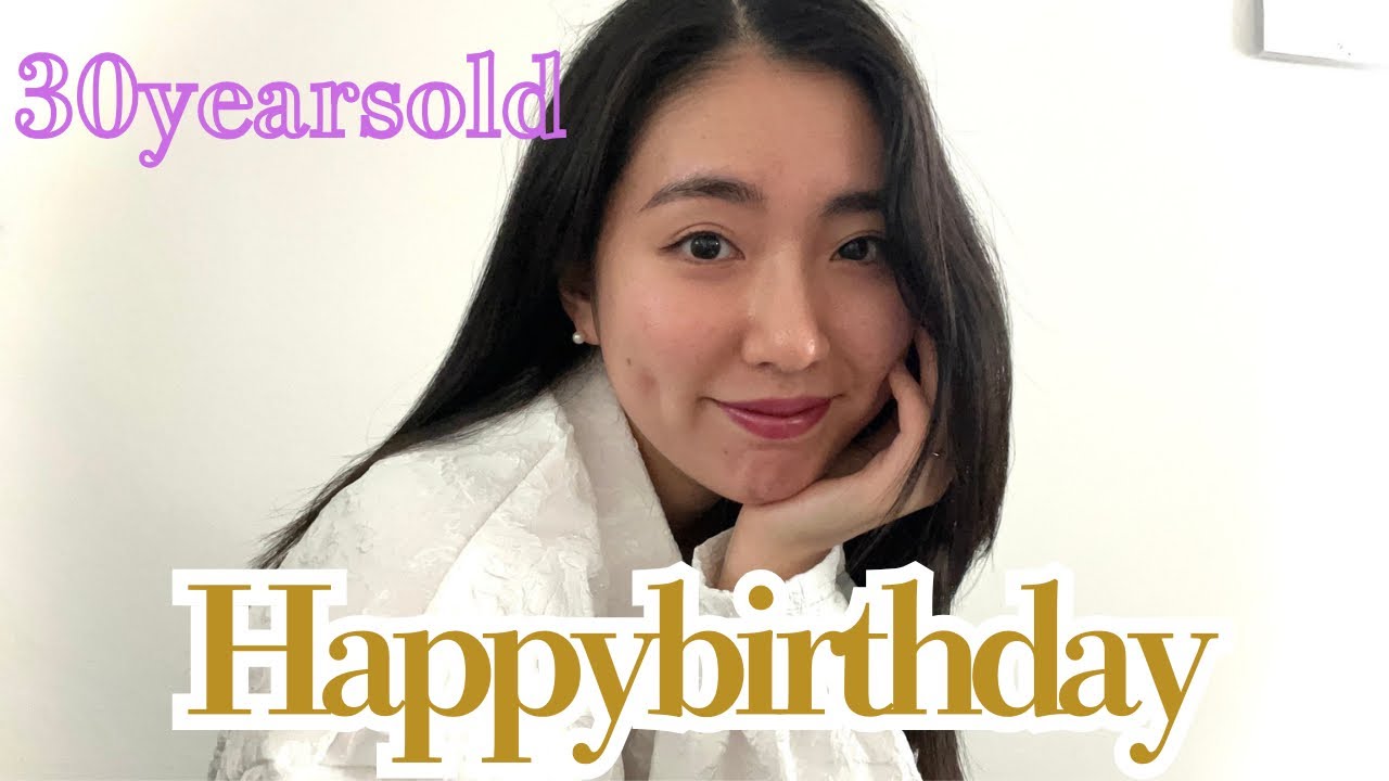 Happy 30th birthday! ❣️I'm declaring that I'm going to show off