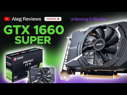 MSI Nvidia GTX 1660 Super Unboxing - YouTube