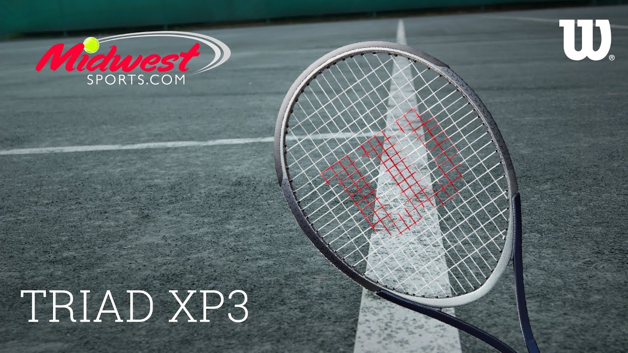 Wilson Triad XP3 Racquet Review | Midwest Sports - YouTube