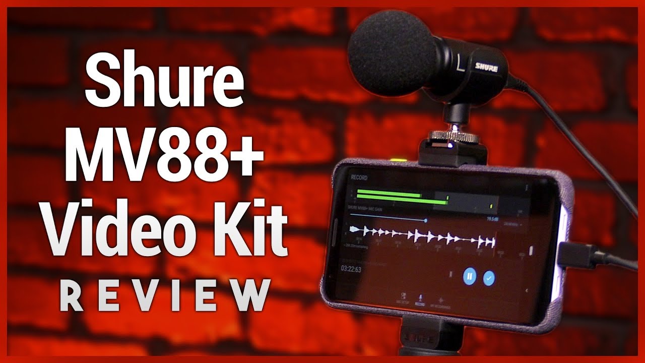 Shure MV88+ Video Kit Review - Portable Audio/Video Recording