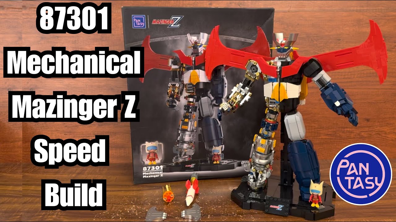 Pantasy 87301 Mechanical Mazinger Z Time-lapse Speed Build Mecha