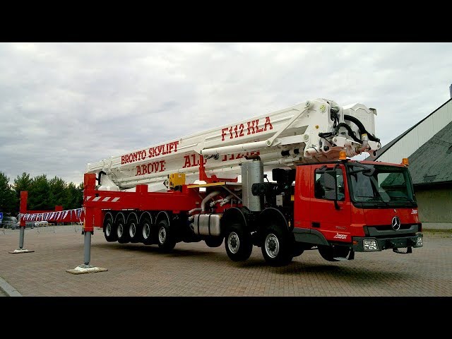 The Tallest Firefighting Aerial Device in the World - Bronto