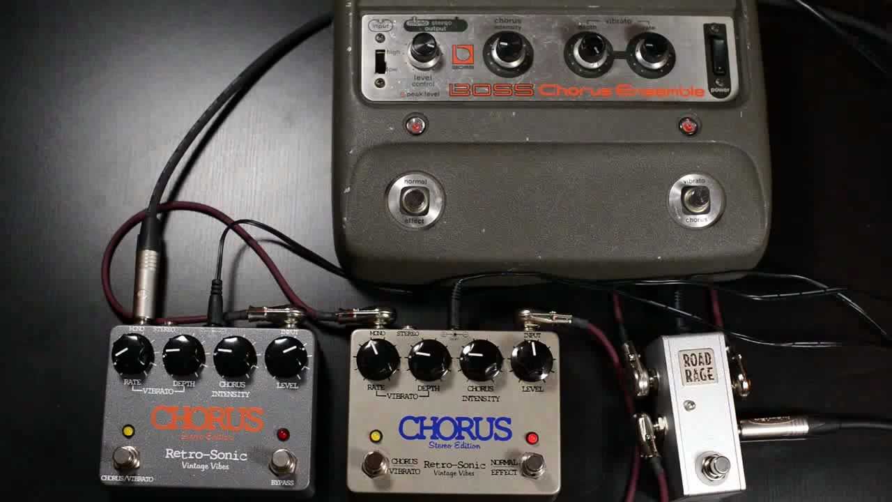 Retro-Sonic Chorus Stereo Edition」BOSS CE-1クローンモデルを