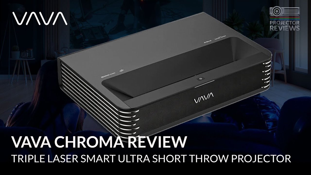 VAVA Chroma: Tri-Laser Ultra Short Throw Smart Projector Delivers