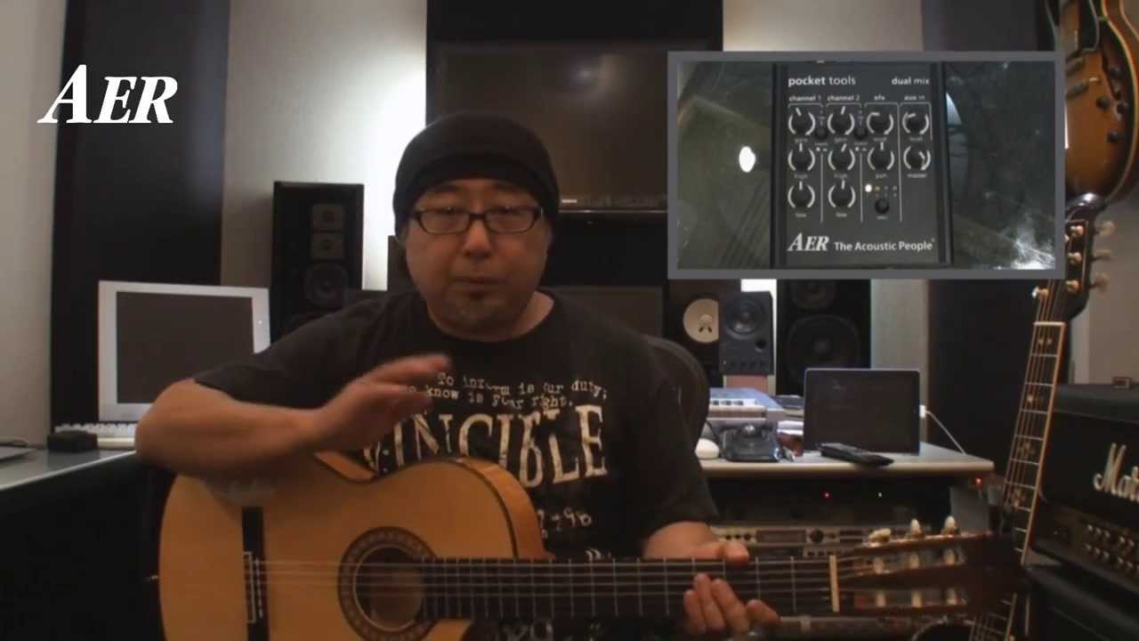 AER-dual mixデモンストレーションビデオ for acoustic guitar - YouTube