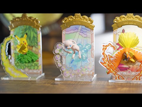 Pokemon Swing Vignette and Stained Glass Collection | Re-Ment