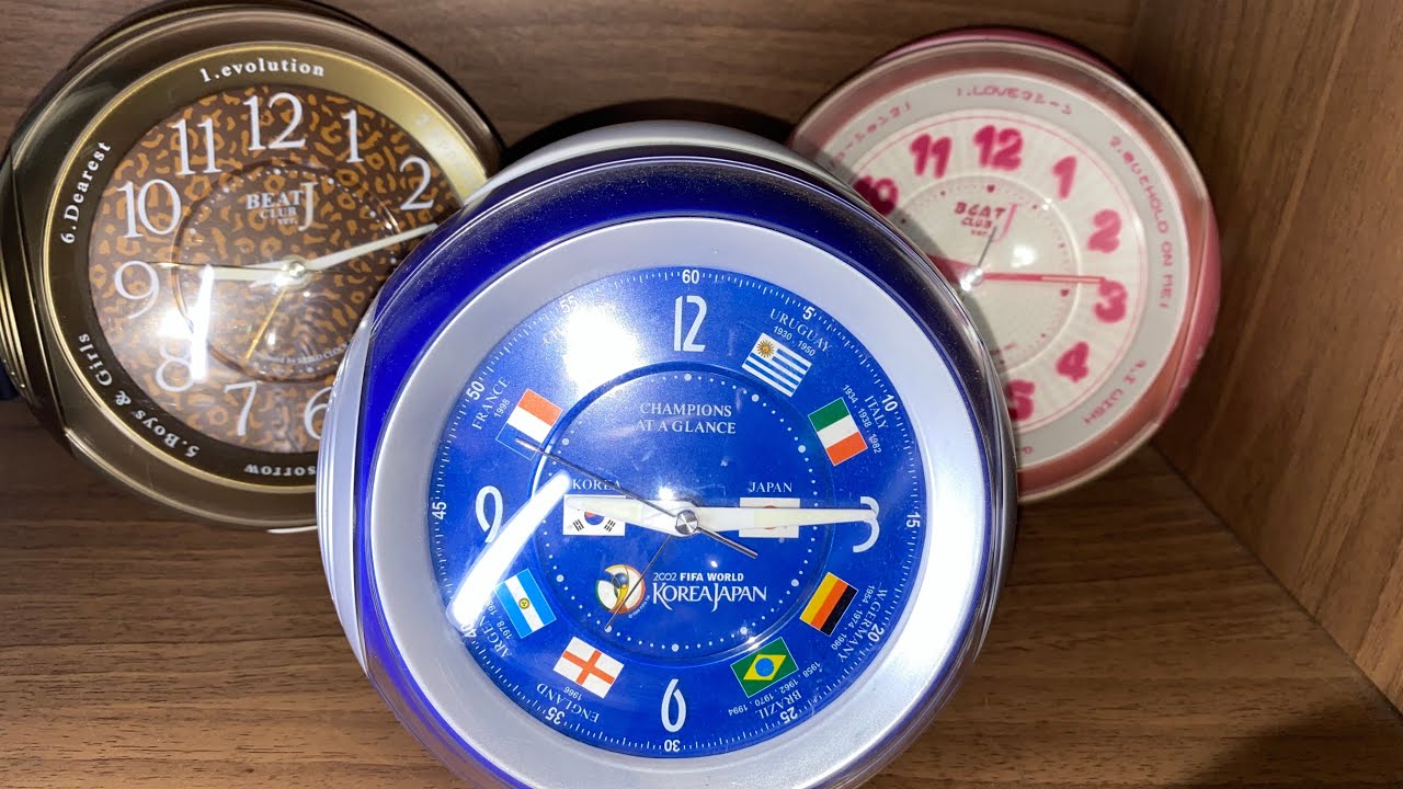 セイコー AC364L 2002年日韓FIFAワールドカップ記念時計 - YouTube