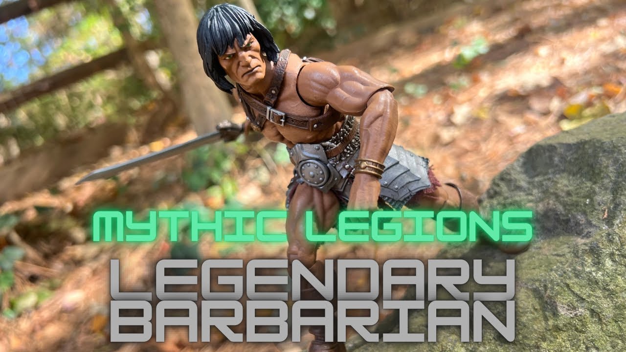 Mythic Legions Legendary Barbarian Figure Review - YouTube