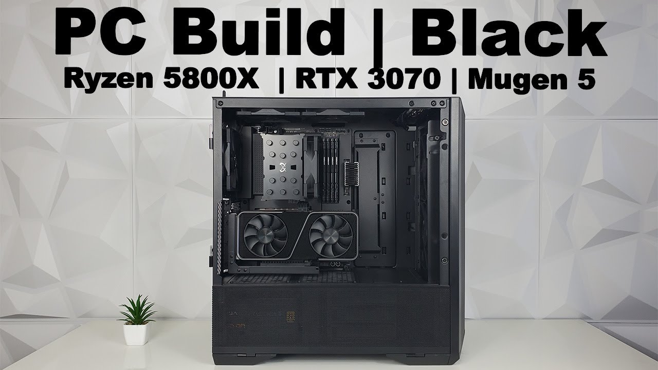 Gaming PC Build | NO RGB | Ryzen 5800X | RTX 3070 FE | Mugen 5