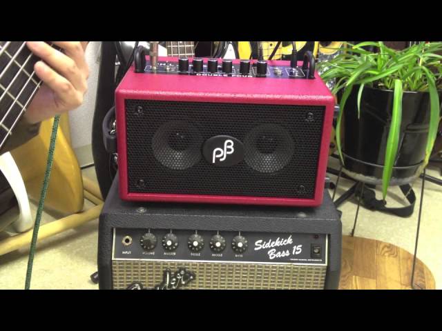 Phil Jones Double Four BG-75 ベースアンプ 試奏レポート - YouTube