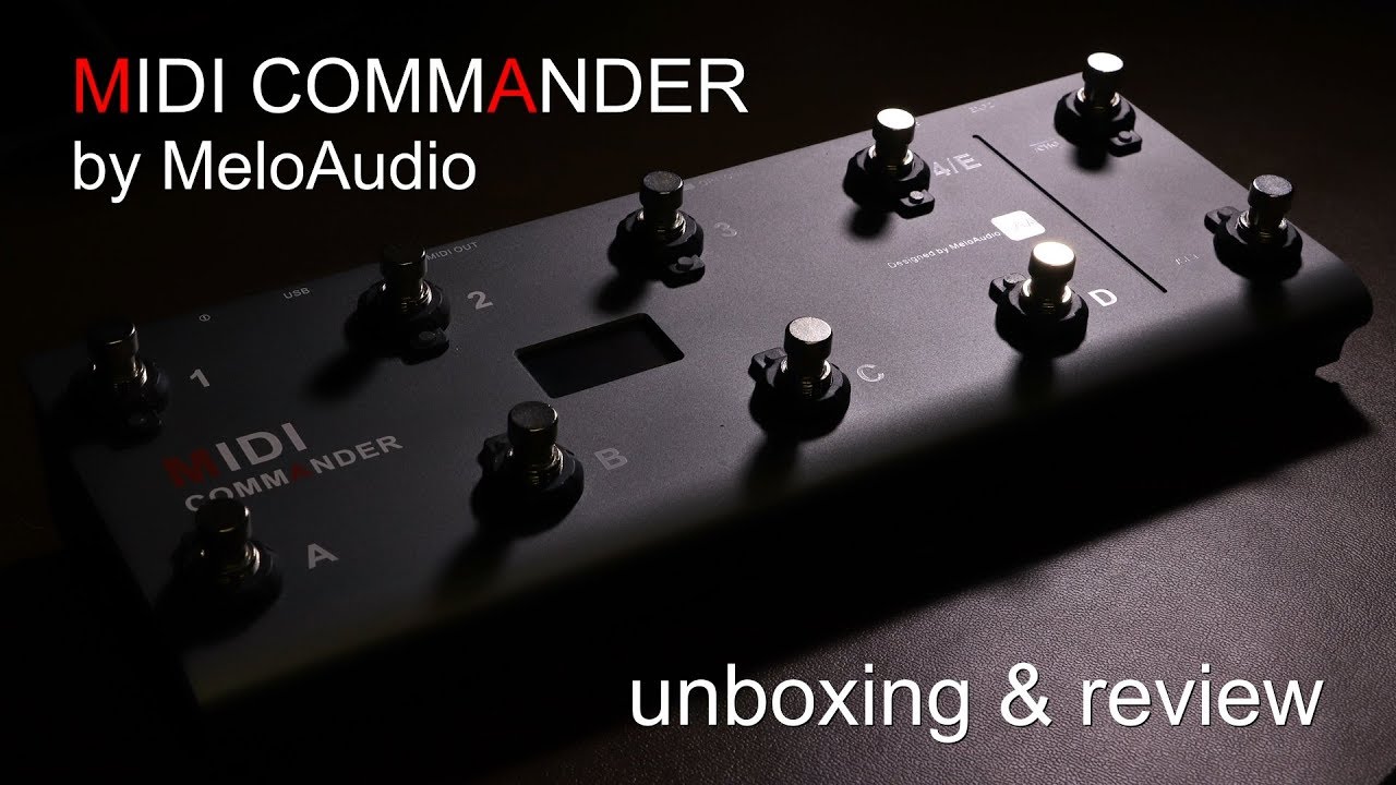 The Midi Commander by MeloAudio, unboxing and review - YouTube