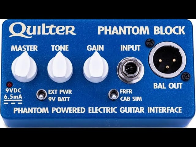 Quilter Phantom Block Review - Harmonica Effects Pedal - YouTube