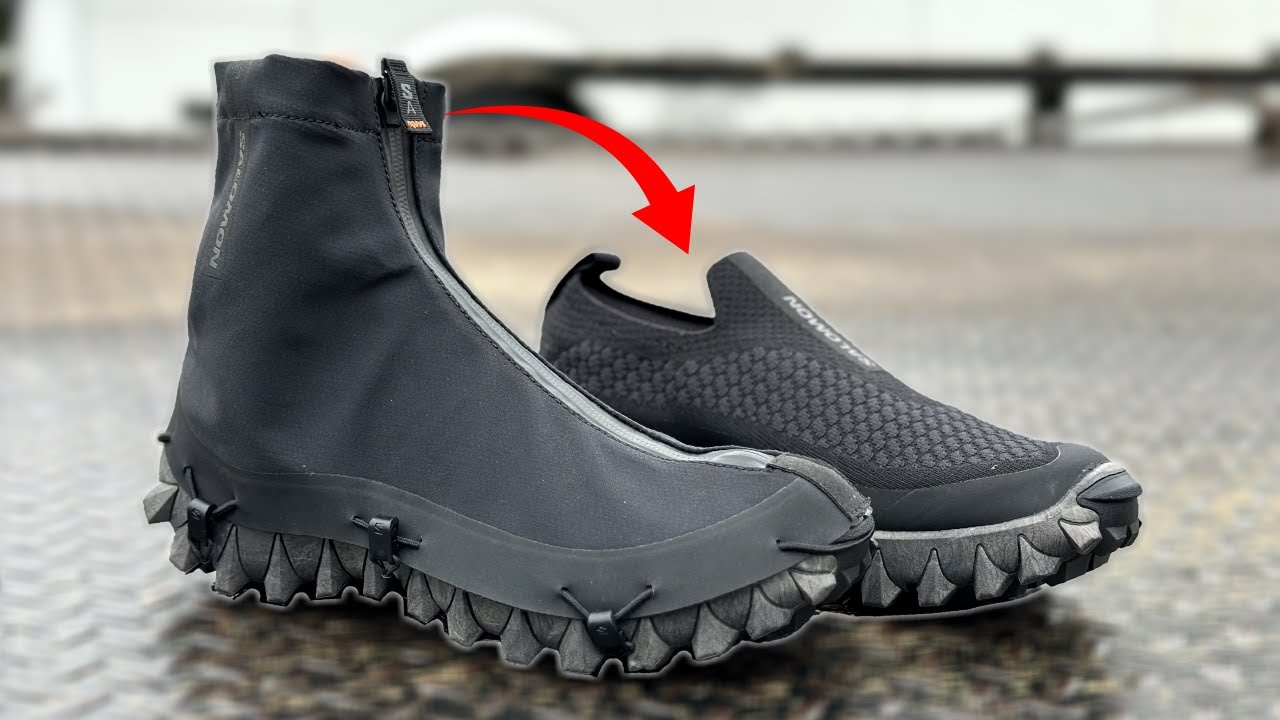 Salomon SNOWCLOG Advanced On Feet Reviews And Styling - YouTube