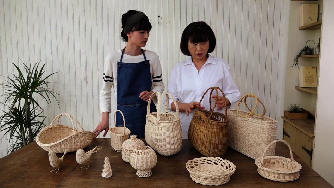 隔週刊 籐でつくる小物とバッグ」デアゴスティーニ - YouTube