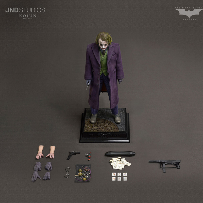 JND Studio The Joker Batman：The Dark Knight 1/6 Action Figures