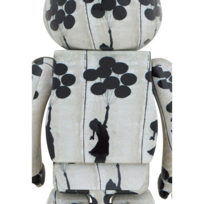Flying Balloons Girl 1000% Bearbrick by MEDICOM TOY x BANKSY