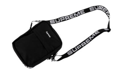 Supreme SS18 Shoulder Bag - Black | eBay