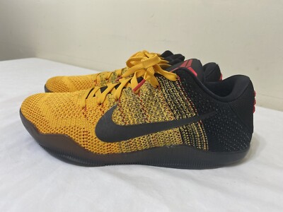 RARE 2016 Nike Kobe 11 University Gold/red/black Bruce Lee 822675