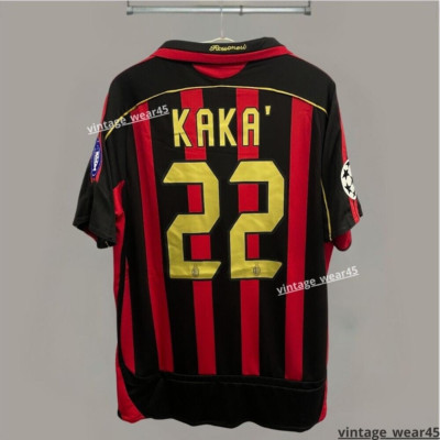 KAKA' #22 AC Milan Jersey 2006/2007 Short Sleeve Retro Vintage