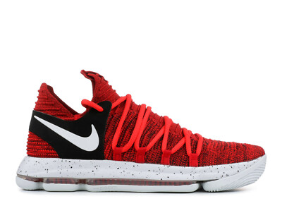NIKE ZOOM KD10 KD 10 X RED VELVET CUPCAKE UNIVERSITY RED Black