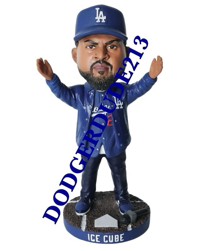 🎤🧢🧊 Ice Cube Bobblehead Los Angeles Dodgers SGA Giveaway 6/21