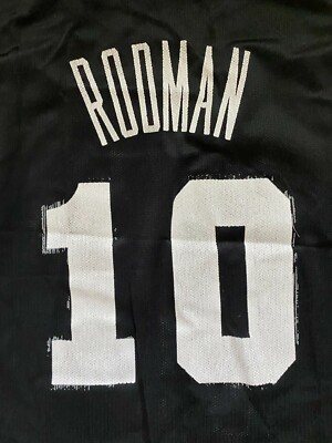 Rare Vintage Dennis Rodman San Antonio Spurs Champion Jersey Sz XL