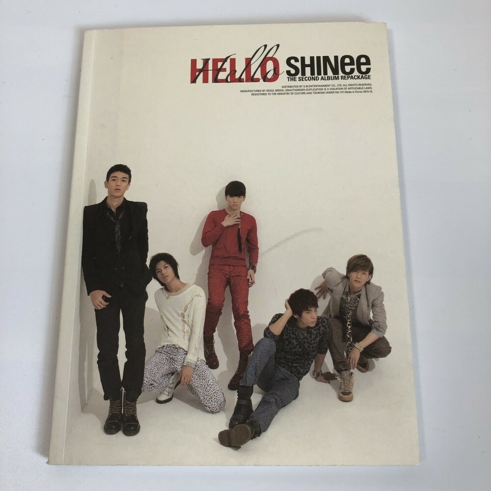 SHINee 2nd Repackage Album HELLO CD + Photobook K-POP