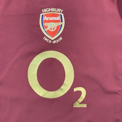 Thierry Henry Arsenal 2005/2006 Highbury Jersey - Retro Jersey