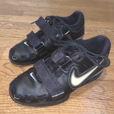 Nike Romaleos 2 Black White US Men's 7 / Women's 8.5 Weightlifting