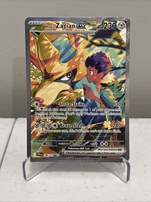 Pokemon Hop's Zacian SIR EX 176/159 Journey Together Ultra Rare | eBay