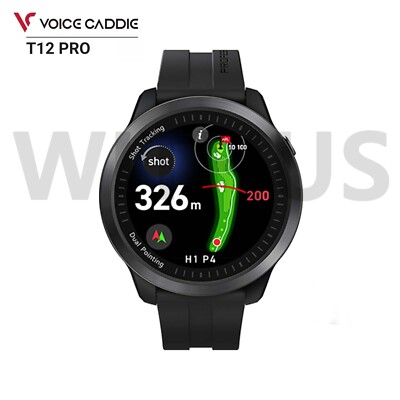 Voice Caddie T12 Pro Smart Golf Watch Globalmap Course View AI