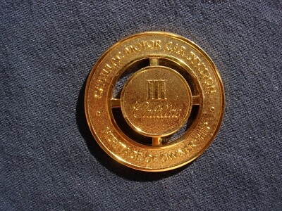 Cadillac Motor Car Division Heritage Ownership Medallion Grille
