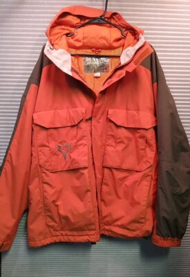 Ronin Jacket Mens XL Orange Ski Snowboard Missile Logo Dry Ride