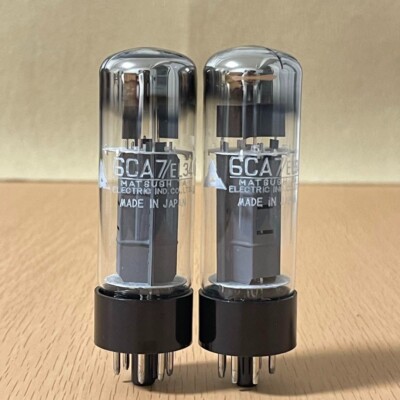 Rare National Audio Tube 6CA7 / EL34 Matsushita 2-piece set