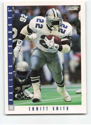 1993 Score #14 Emmitt Smith Dallas Cowboys Football Card NM-MT ID
