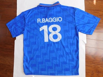 Roberto BAGGIO 18 ITALY 1998 WC World Cup Home and Away Blue