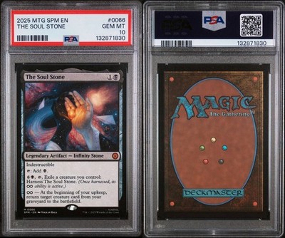 POPULATION 1 PSA Gem Mint 10 Magic the Gathering Spider-Man #0066