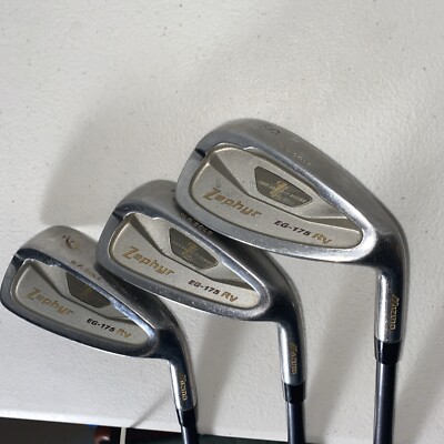 Mizuno Zephyr EG-175 RV Irons 9,P&S Flex:L Super Glass Fiber 1560