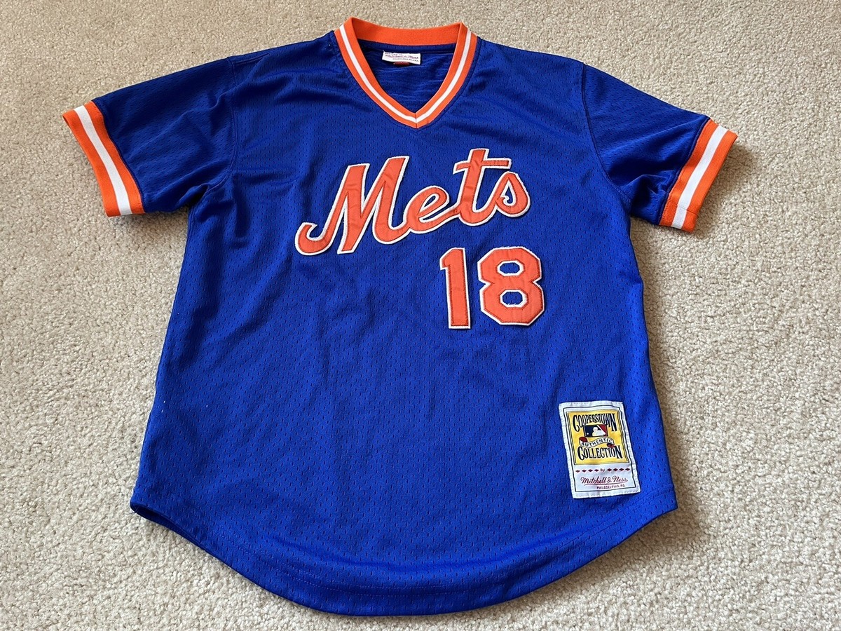 Mitchell & Ness New York Mets Darryl Strawberry #18 Jersey SZ 40