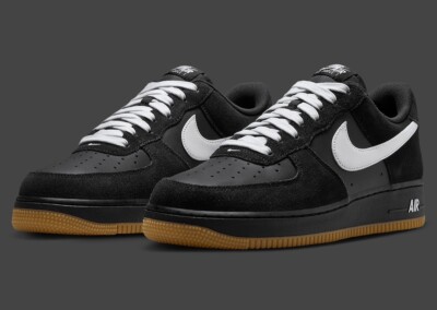 Nike Air Force 1 Low '07 LV8 Black Gum Light Brown White IB6388