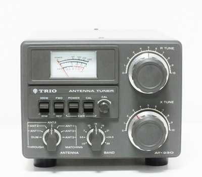 TRIO KENWOOD AT-230 HF Antenna Tuner 1.8MHz-29.7MHz 200W Working