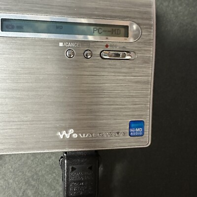 SONY MZ-NH1 NET MD Hi MD WALKMAN Minidisc Recorder Does not read