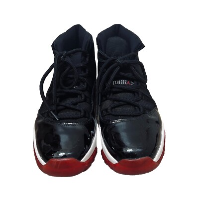 Nike Air Jordan 11 Retro Black/Varsity Red-White Sneaker - Men's