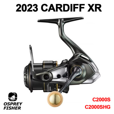 Shimano 23 Cardiff XR Spinning Fishing Reel C2000S C2000SHG BFS