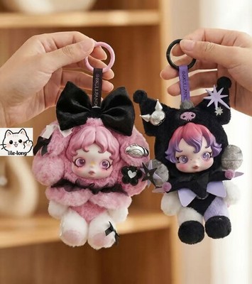 Skullpanda x My Melody & Kuromi Series Figurine Plush Pendant Toy